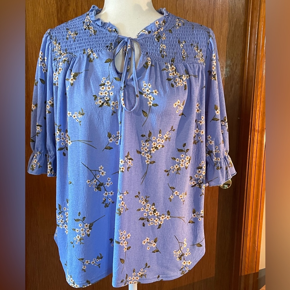 Melloday Floral Blouse